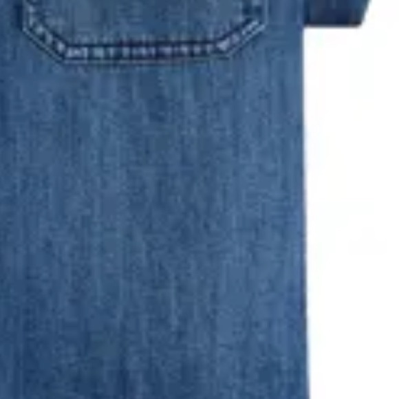 Reiss Kids Sandie Rhinstone Denim Shirt - Light Wash - Picture 6 of 11
